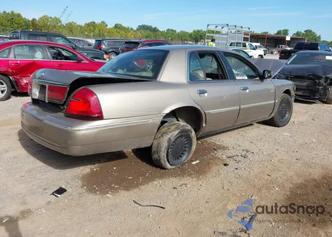 2002 Mercury Grand Marquis Ls z USA, uszkodzony, nr VIN 2MEFM75W02X611377
